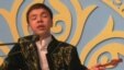 Айтыскер ақын Сырым Әуесхан. Алматы, 2 мамыр 2011 жыл.