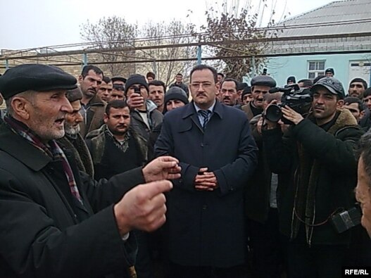 Moranlı kəndində etiraz aksiyası