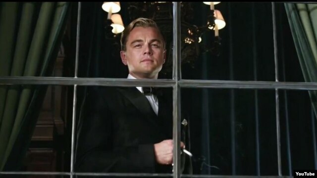 The Great Gatsby фильмінде ойнап тұрған актер Леонардо Ди Каприо. (Көрнекі сурет)