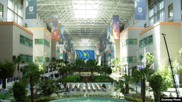 Part of the facilities at the new Nazarbaev University in Astana