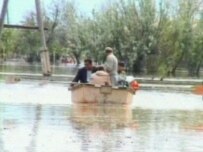 Floods in Azerbaijan in 2006 (RFE/RL file photo)