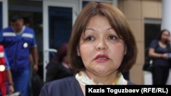 Адвокат Айман Омарова.