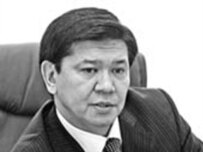 Ermukhammet Ertisbaev, the Kazakh minister of information and culture (file photo) (Courtesy Photo)
