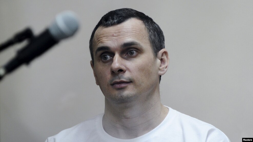 Ukrainian film director Oleh Sentsov was given a 20-year sentence on terrorism charges by a Russia court in 2015.