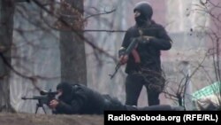 The Interior Ministry said on February 20 that it was issuing combat weapons to security forces to be "used in accordance with the law."