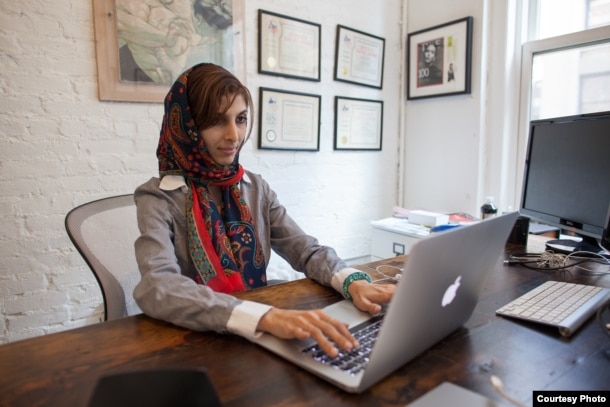 Roya Mahboob in her office in New York
