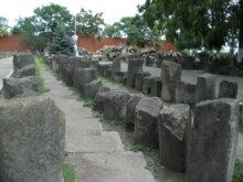 Chechnya – File photo (2007) of the memorial that commemorates the Great Terror and the deportations at the end of WW2 before it was moved by the pro-Russian authorities, Grozny