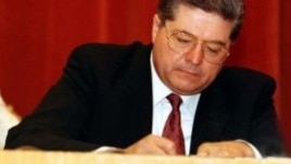 Pavlo Lazarenko in a 1997 photograph