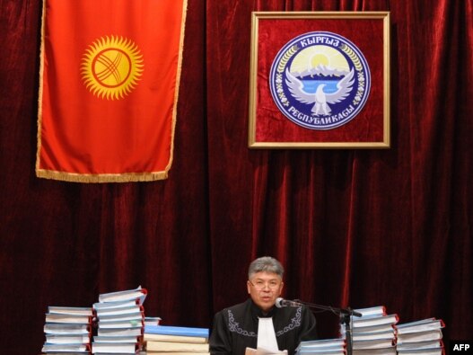 Judge Damir Onolbekov has had to face accusations of incompetence.