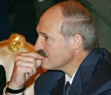Belarus – Politics – President Alyaksandr Lukashenka (portrait, profile, thoughtful) at a meeting of the Eurasian Economic Community, Moscow, 22Jun2005