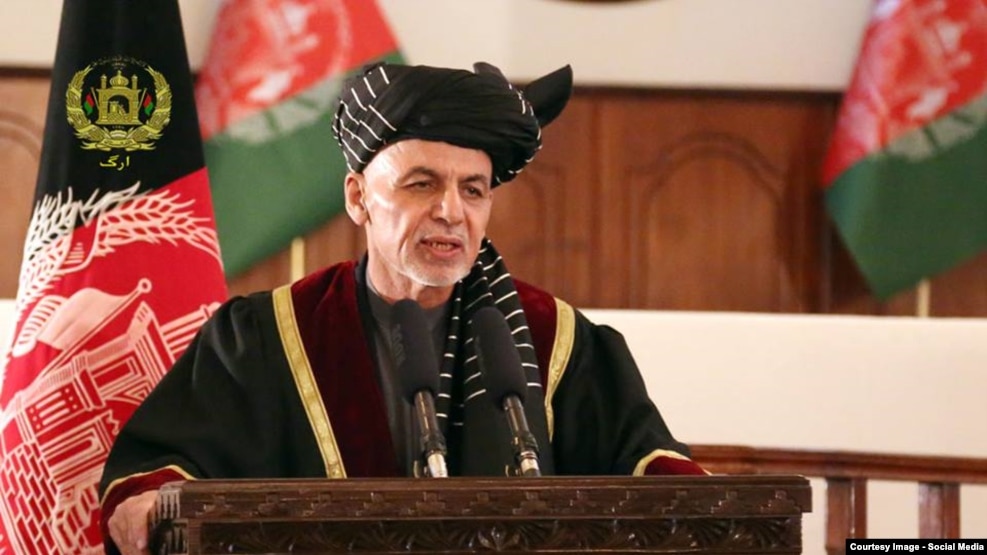 Afghan President Ashraf Ghani (file photo)