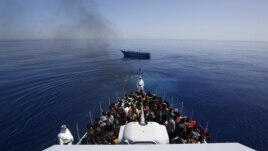 Brod sa migrantima u Sredozemnom moru