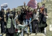 Hundreds of people took to the streets in protest last week