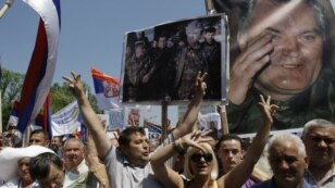 Protest zbog hapšenja Ratka Mladića, Banjaluka 31. maj 2011