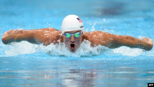 U.S. swimmer Ryan Lochte won gold in the men's 400m individual medley on July 28.
