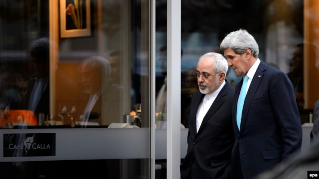 وزیران خارجه ایران و آمریکا در ژنو،  ۱۴ ژانویه ۲۰۱۵