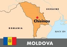 Moldova -- map