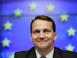 Polish Foreign Minister Radoslaw Sikorski