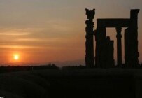 Sunset at the ruins of Persepolis, the capital of the first Persian Empire (file photo) (Fars)