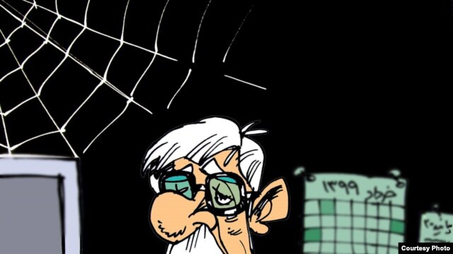 Mir Hossein Musavi in the future, still writing statements
