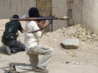 Sadrist fighters in Al-Basrah on March 26