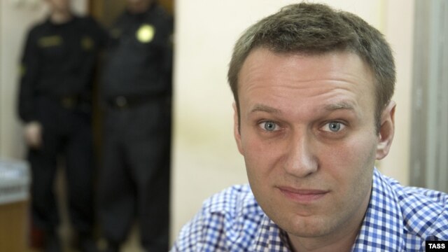 Оппозиционер Алексей Навальный