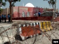 The blast occurred near the Red Mosque, which was ordered reopened by Pakistan's Supreme Court in October