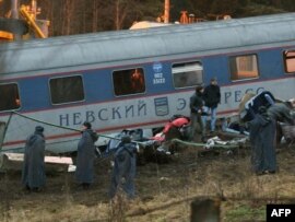 Chechen rebels claimed responsibility for the 'Nevsky Express' bombing, which killed 26 people.