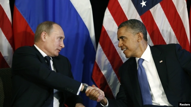 U.S. President Barack Obama in June with his Russian counterpart Vladimir Putin at the G20 summit in Mexico.