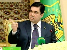 Turkmen President Gurbanguly Berdymukhammedov published his first book in 2008