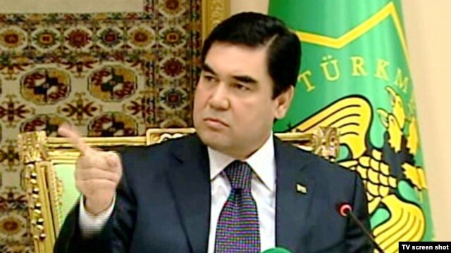 Turkmen President Gurbanguly Berdymukhammedov