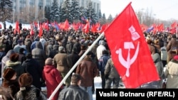 A communist protest in Chisinau (file photo)