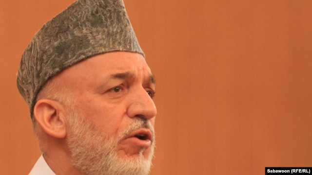 Afghan President Hamid Karzai  