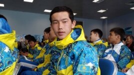 Бразилияға оқуға баратын тараздық Мирас Әбдібеков. Алматы. 19 наурыз 2015 жыл