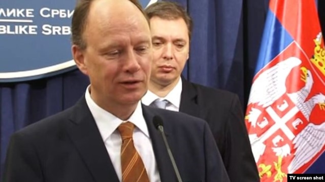 Nikolaus Graf Lambsdorff i Aleksandar Vučić, Beograd, 1.avgust 2012