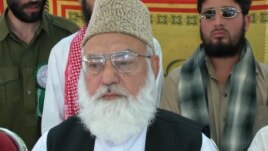 Qazi Husain Ahmad (file photo)