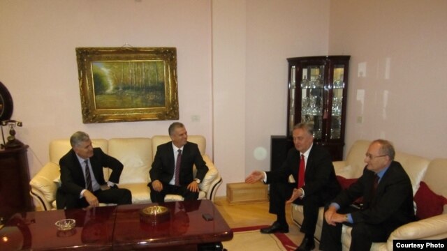 Lideri četvorke u Mostaru 27. decembra 2012.
