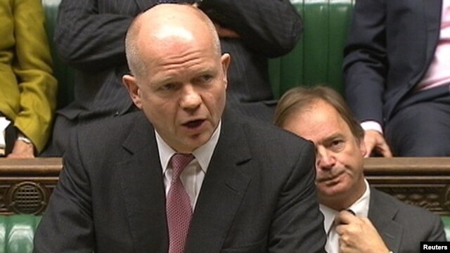 Sekretari i Jashtëm britanik, William Hague