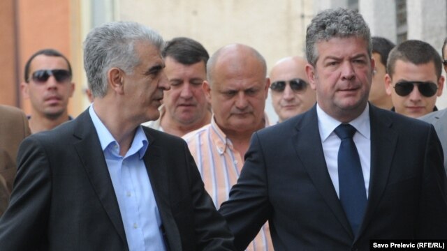 Rajko Kuljača pred sudom u Podgorici, 5. jun 2012.