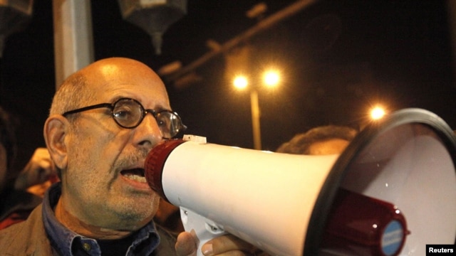 Opposition leader Muhammad ElBaradei has spoken out against the president's decree.