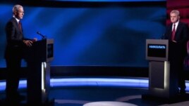 Boris Tadić i Tomislav Nikolić u tv debati
