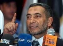 Speaker al-Mashhadani shortly after his selection as speaker on April 22, 2006 (epa)