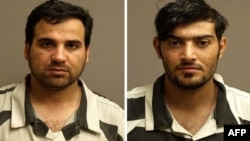 Iraqi detainees Waad Ramadan Alwan (left), and Mohanad Shareef Hammadi