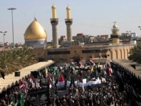Shi'a commemorate the Samarra bombing in Karbala on February 12 (epa)