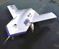 The U.S.-made X-45 pilotless attack aircraft (epa)