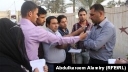 صحفيون تحت التدريب