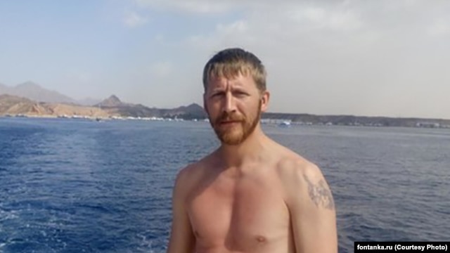 Максим Колганов – по данным "Фонтанки.ру", погибший в Сирии боец "ЧВК Вагнера", на берегу Средиземного моря в Латакии