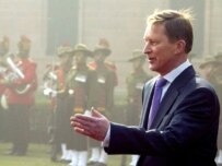 Sergei Ivanov in New Delhi today (epa)
