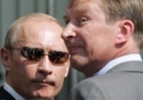 Putin and one member of his inner circle, First Deputy Prime Minister Sergei Ivanov (epa)