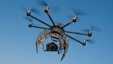 Azerbaijan -- Rauf Guliyev's Droidair device for shooting air video and photo, Baku, 09Feb2012